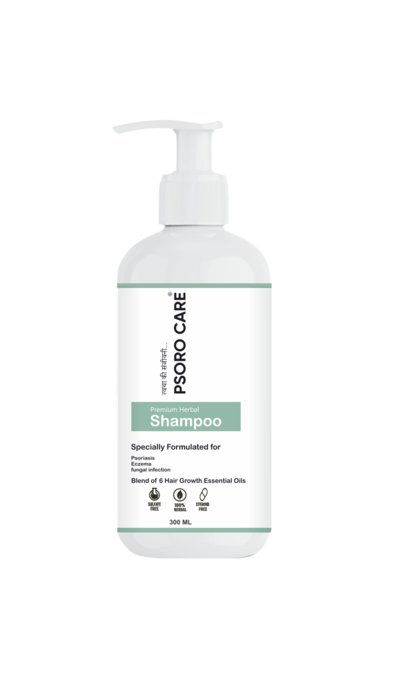 Psoro Care Ayurvedic Shampoo For Scalp Psoriasis, Eczema and Fungal Infection